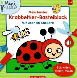 Mein bunter Krabbeltier-Bastelblock