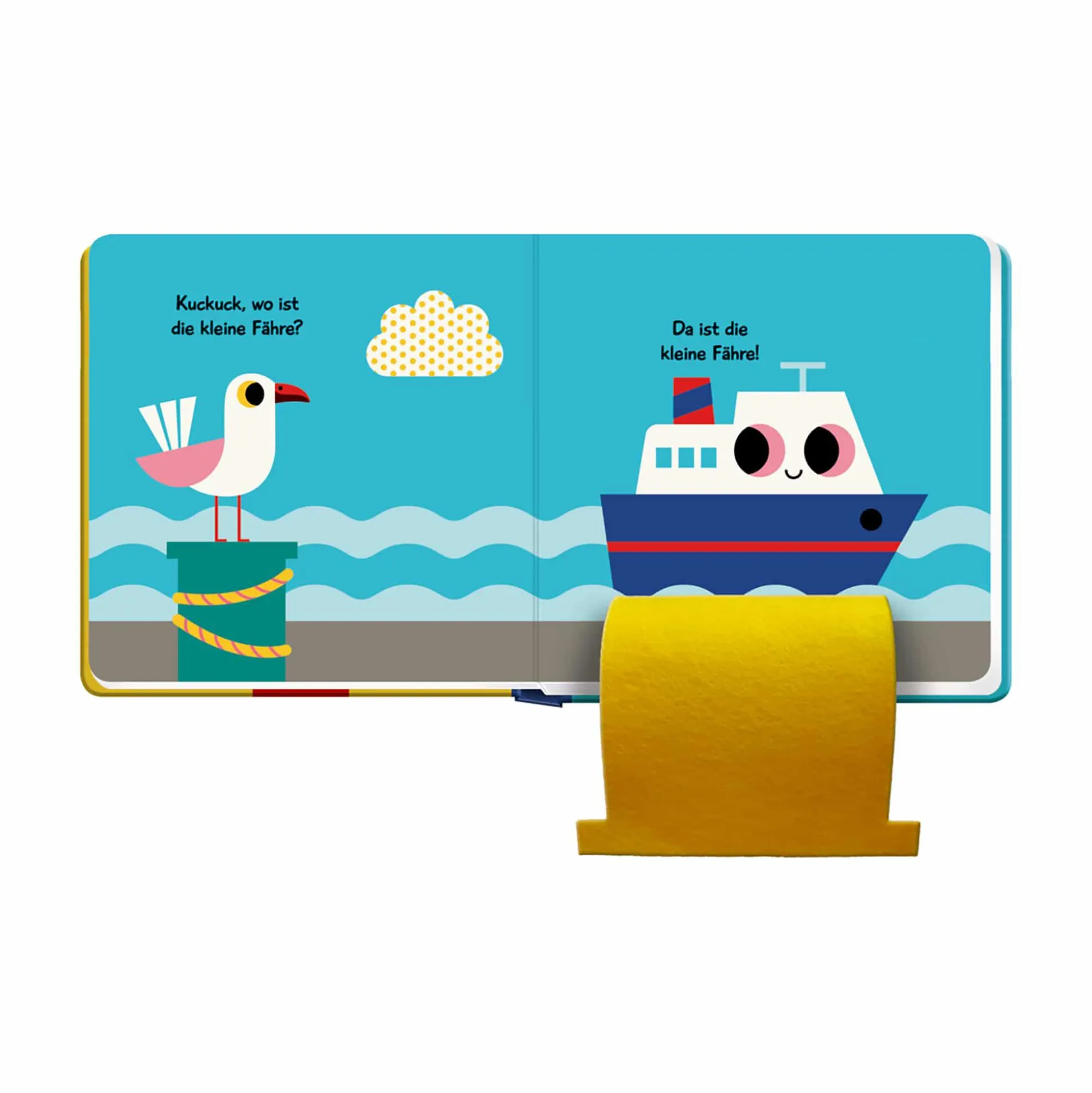 Mein Filz-Fühlbuch: Kuckuck, kleiner Zug!