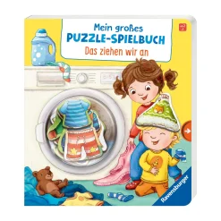 Mein großes Puzzle-Spielbuch: Das ziehen wir an