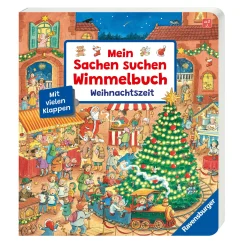 Mein Sachen suchen Wimmelbuch: Weihnachtszeit
