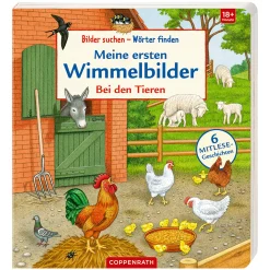 Meine ersten Wimmelbilder: Bei den Tieren
