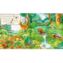 Meine ersten Wimmelbilder: Bei den Tieren