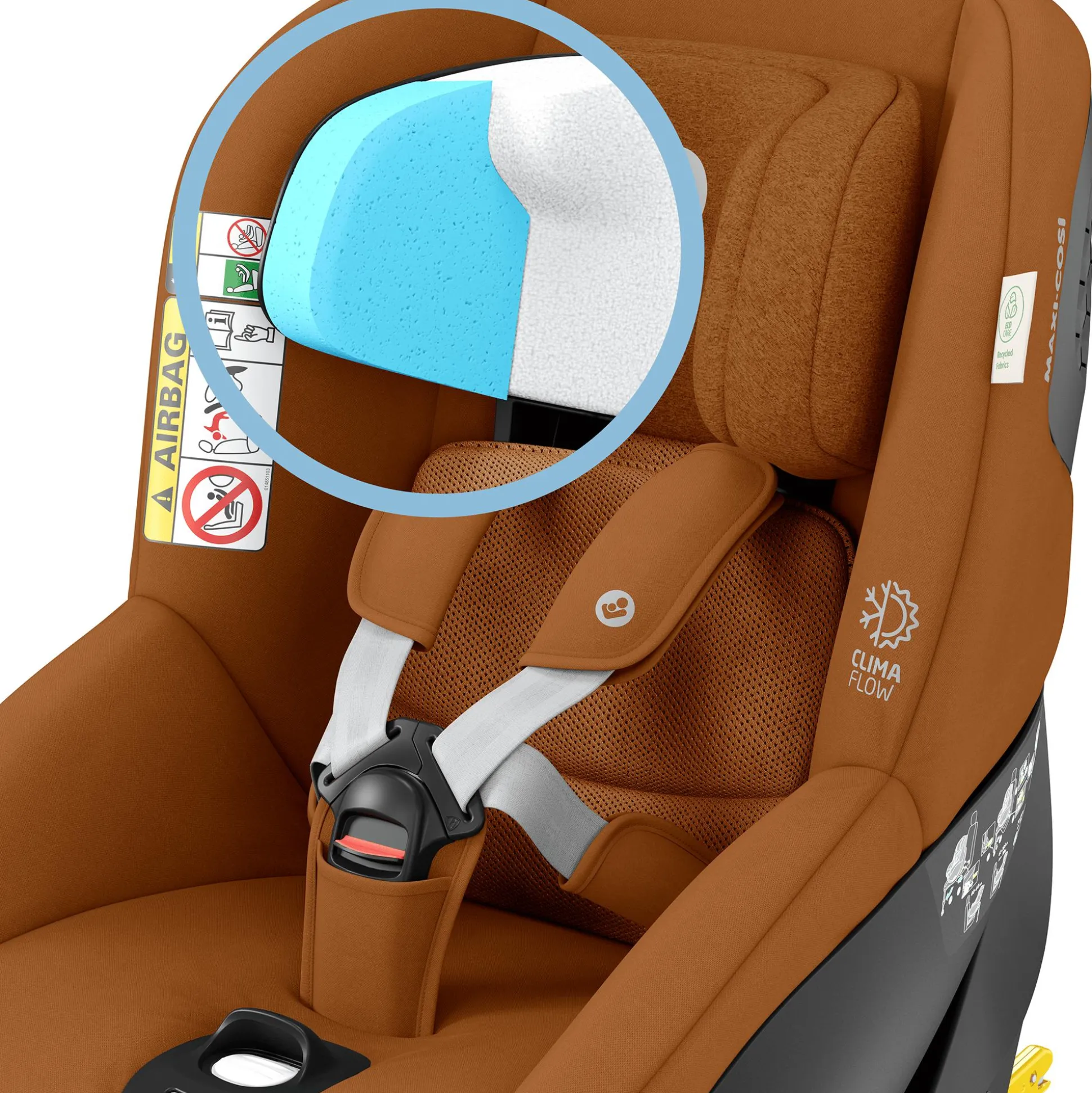 Mica Pro Eco i-Size Authentic Cognac