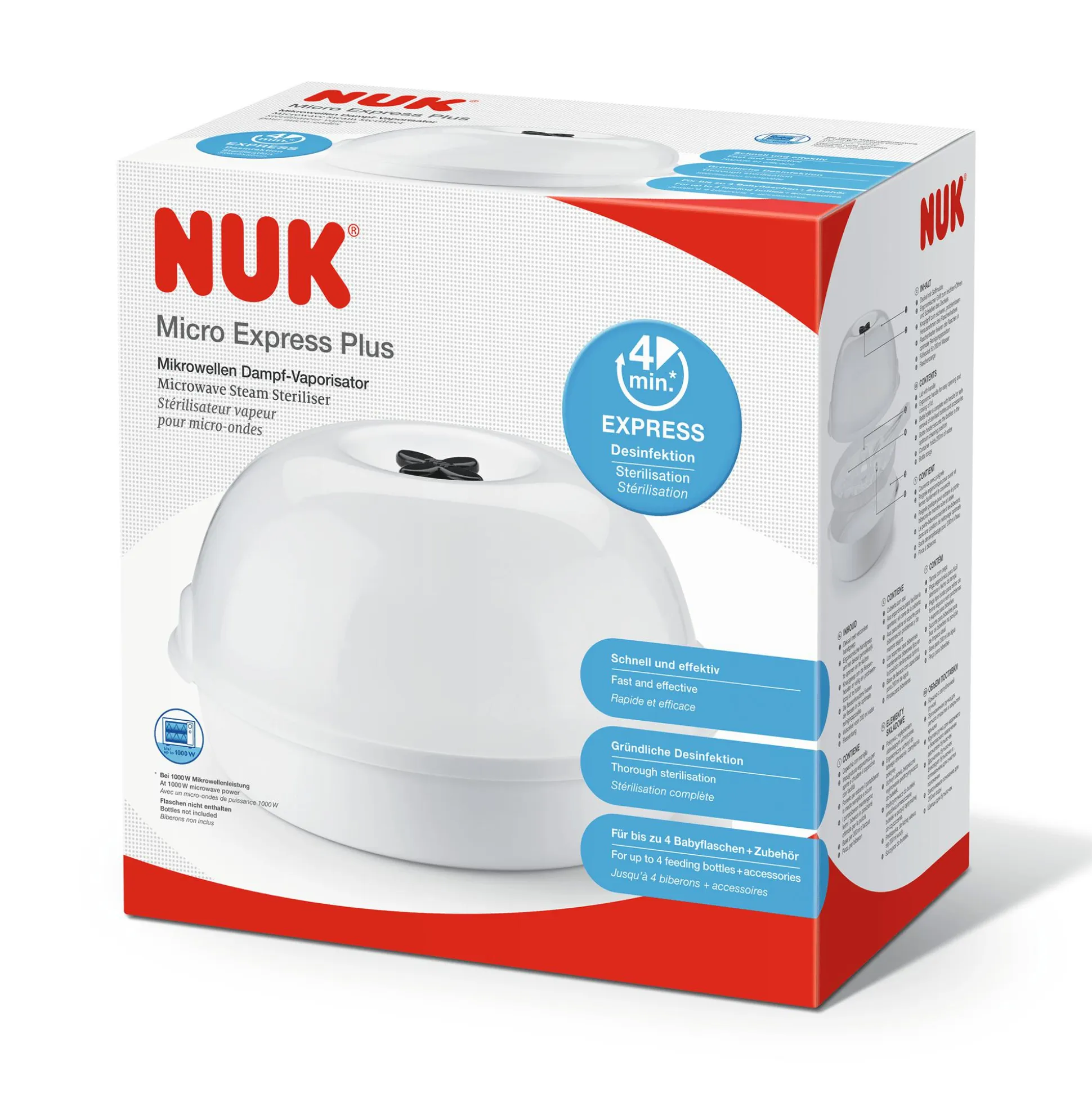 Micro Express Plus Mikrowellen Dampf-Vaporisator