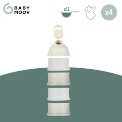 Milchpulverportionierer Babydose Beige