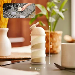 Milchpulverportionierer Babydose Beige