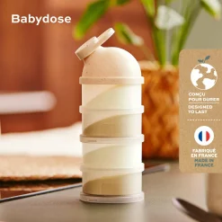 Milchpulverportionierer Babydose Beige