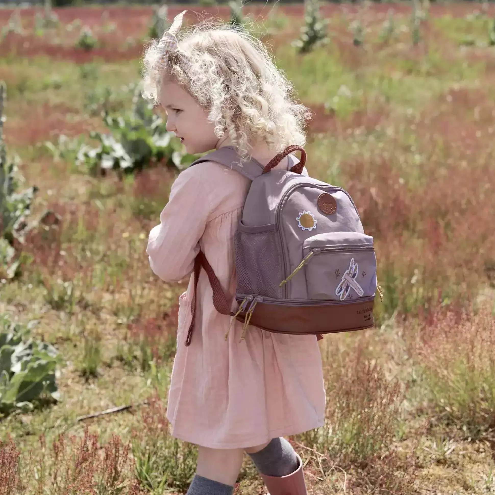 Mini Backpack Adventure Dragonfly Light Purple