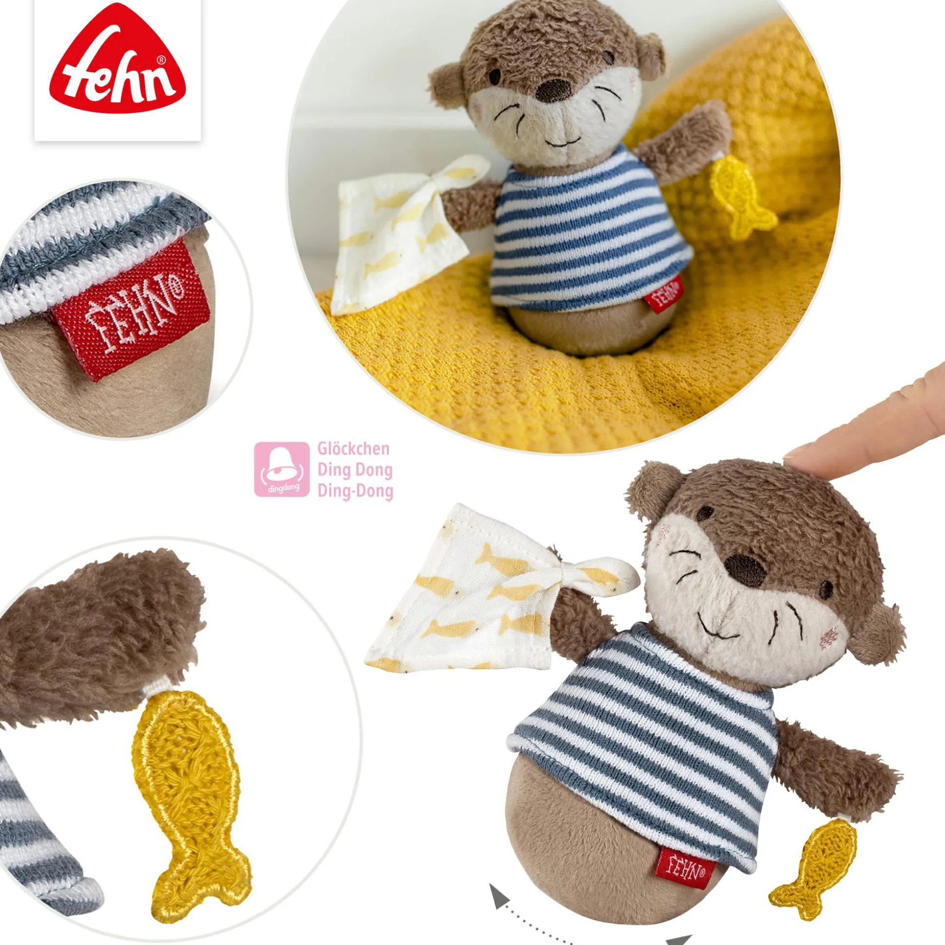 Mini-Stehauf Otter Theo