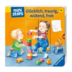 ministeps: Glücklich, traurig, wütend, froh