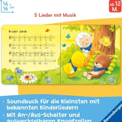 ministeps Hör rein, sing mit! Erste Kinderlieder zum Anhören