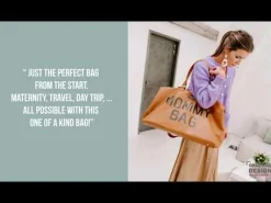 Mommy Bag® Wickeltasche Raffia