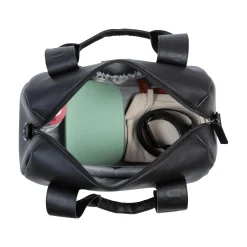 Mommy Club Wickeltasche Simili Leder Schwarz