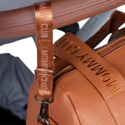 Mommy Club Wickeltasche Simili Leder Braun