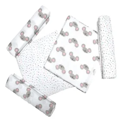 Mulltücher Konfetti & Maus