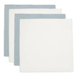 Mulltücher Seagreen/Ivory 70 x 70 cm