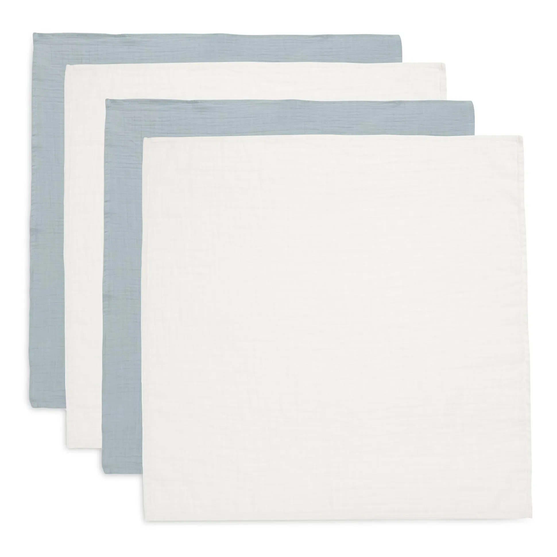 Mulltücher Seagreen/Ivory 70 x 70 cm