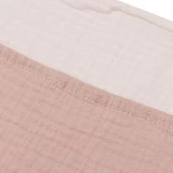 Mulltücher Wild Rose/Ivory 70 x 70 cm