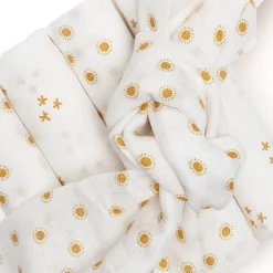 Mulltücher 80x80 5er Sonne