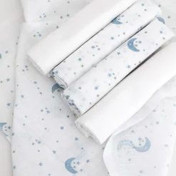 Mullwindeln Mond & Sterne