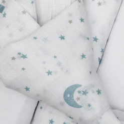 Mullwindeln Mond & Sterne