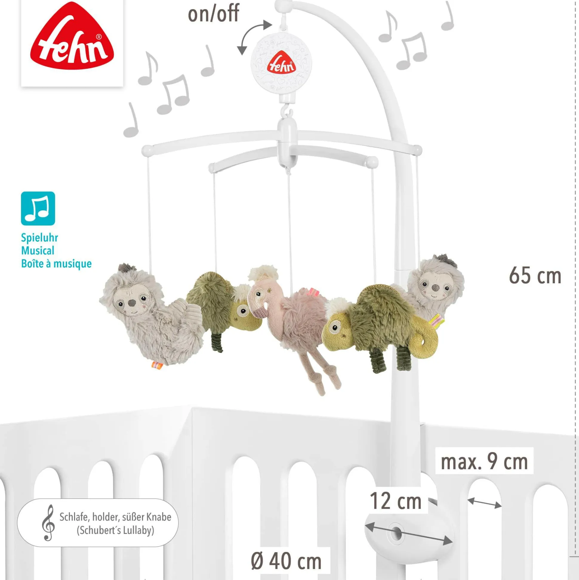 Musik-Mobile Lazy, Crazy und Pink