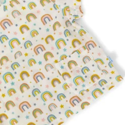 Musselin T-Shirt Regenbogen