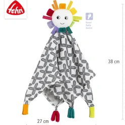 Musselin-Schmusetuch Sonne