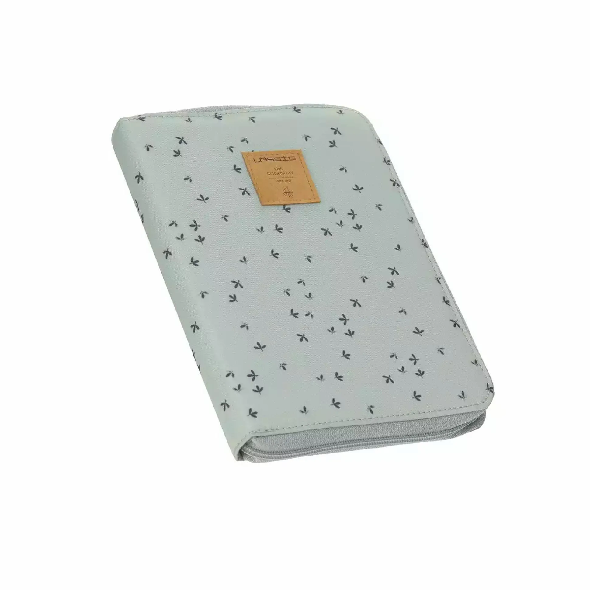 Mutterpasshülle Floral Mint