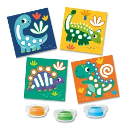 My first - Knetaufgabenkarten Dinos