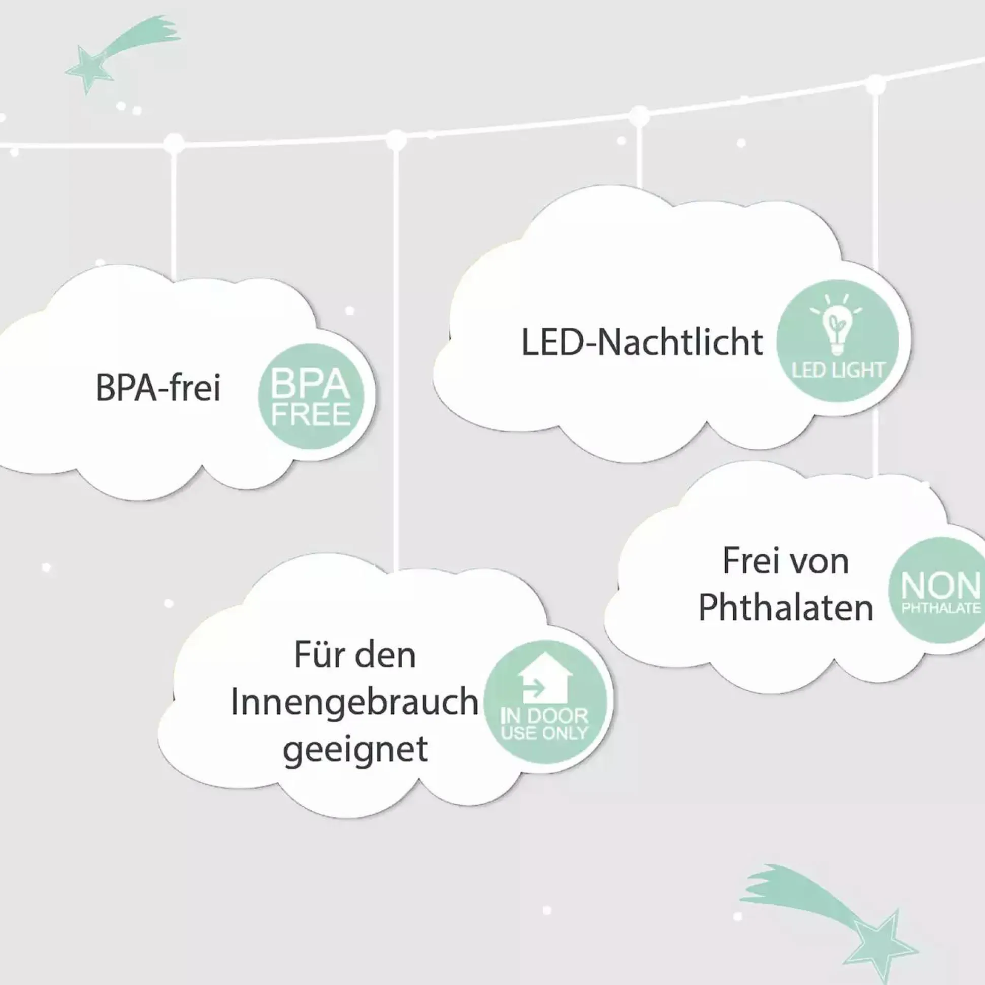 Nachtlicht Mini Zoo Nilpferd