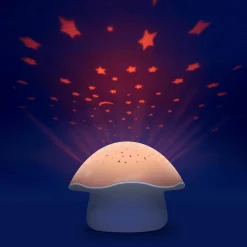 Nachtlicht Pilz mit Projektor