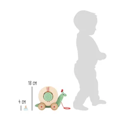 Nachzieh-Stecktier Schnecke