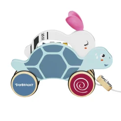 Nachziehtier Hase und Schildkröte