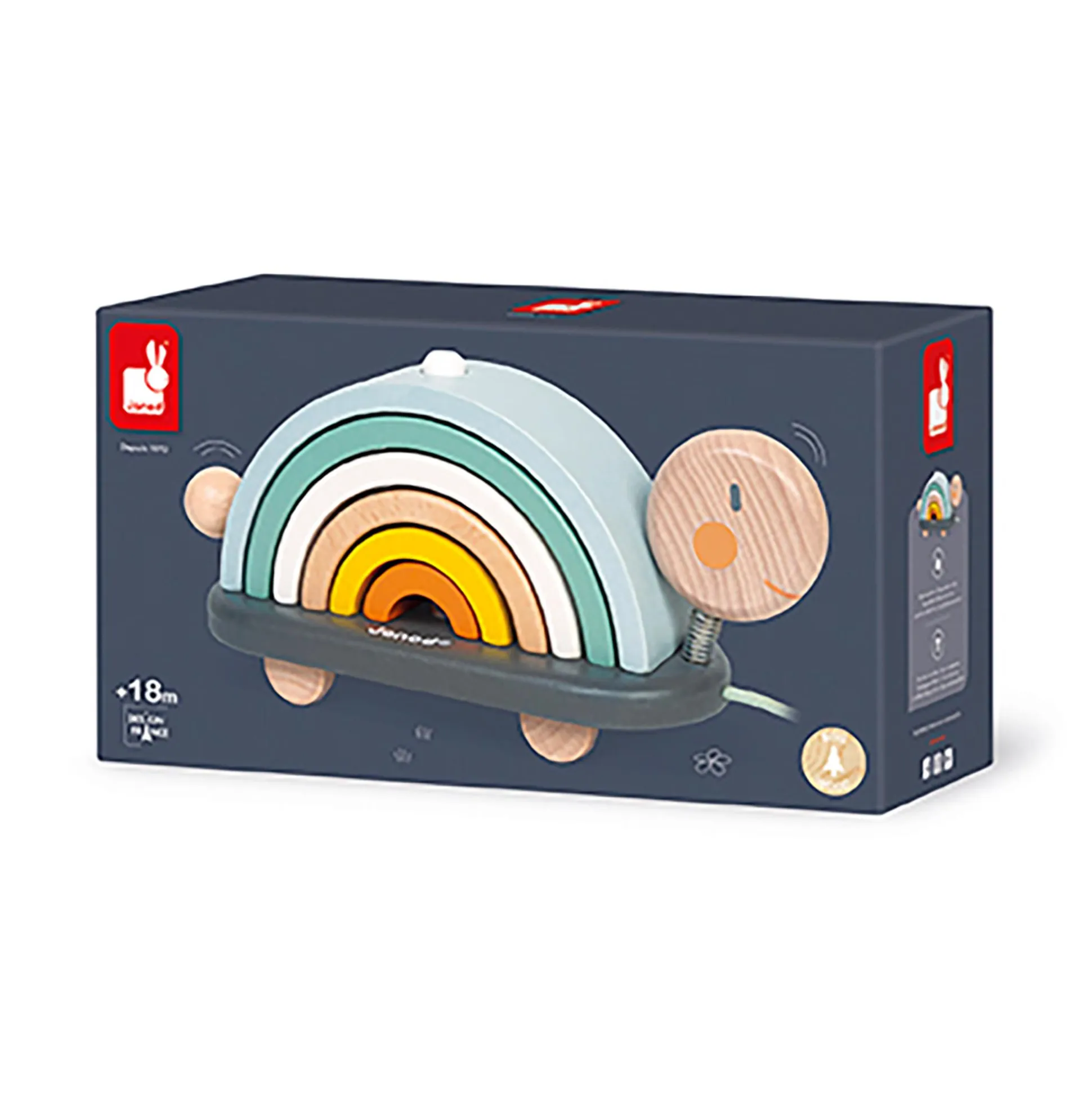 Nachziehtier Schildkröte Regenbogen Sweet Cocoon