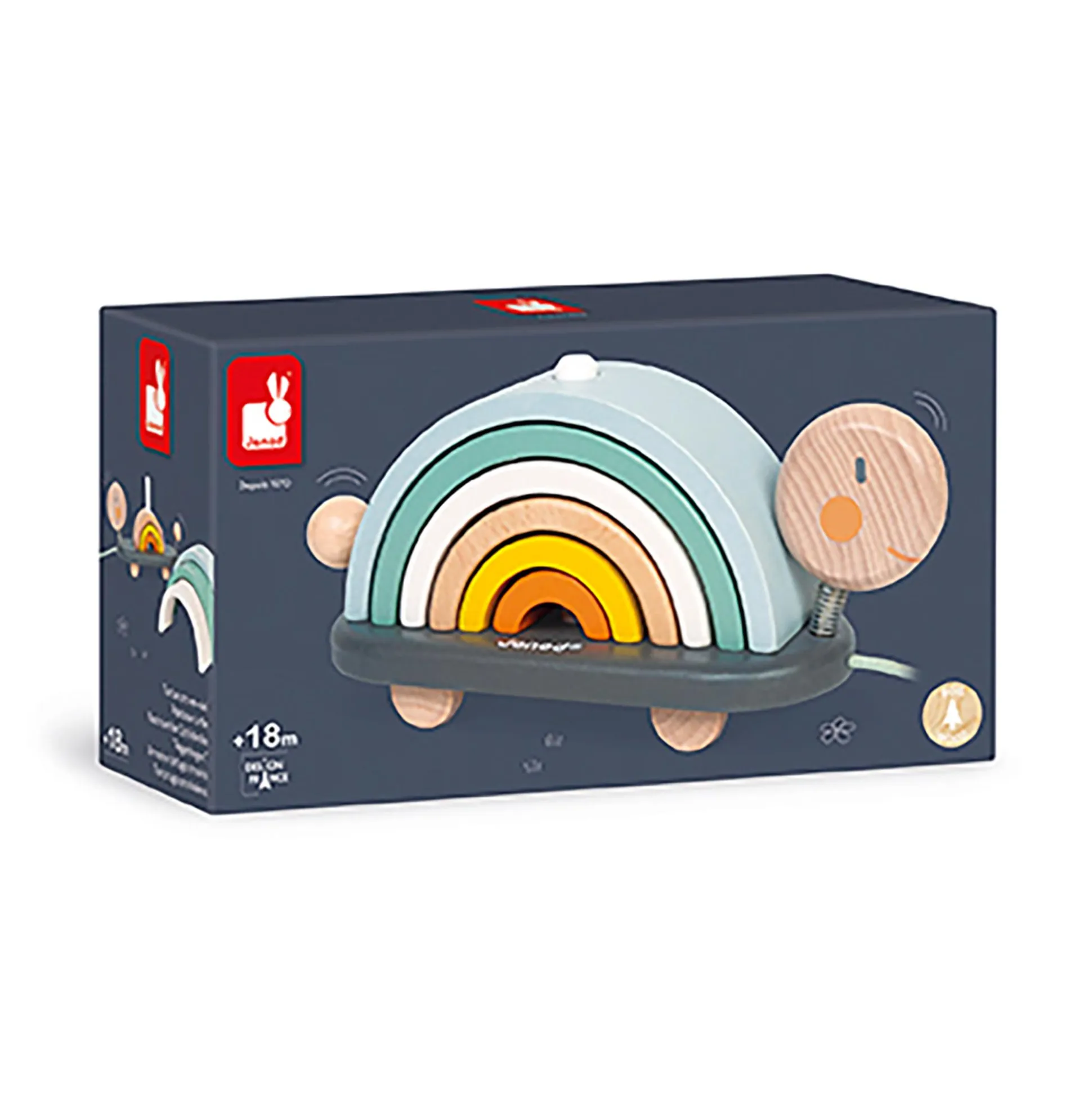 Nachziehtier Schildkröte Regenbogen Sweet Cocoon