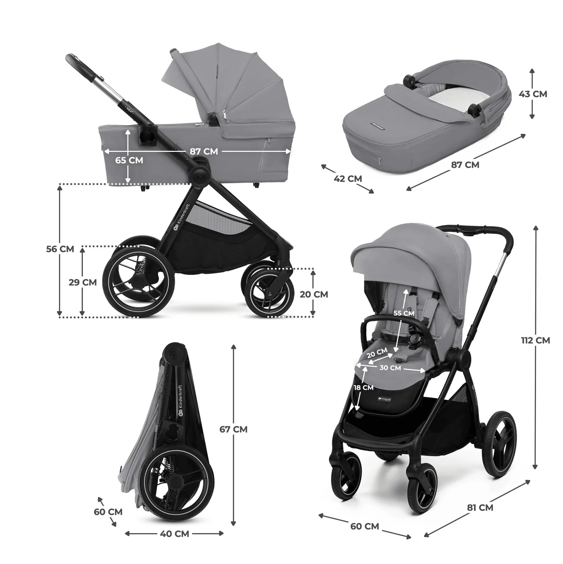 NEA 2.0 Platinum Grey