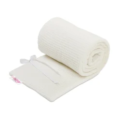 Nestchen Waffelpiqué Ivory