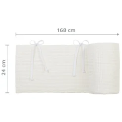 Nestchen Waffelpiqué Ivory