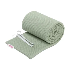 Nestchen Waffelpiqué Jadegrün