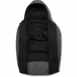 Neugeborenen Fußsack Diamond Edition Asphalt