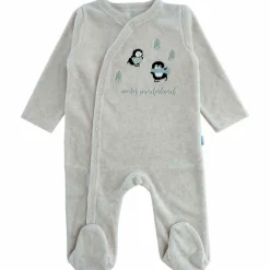 Nicki-Schlafanzug Pinguine