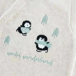 Nicki-Schlafanzug Pinguine