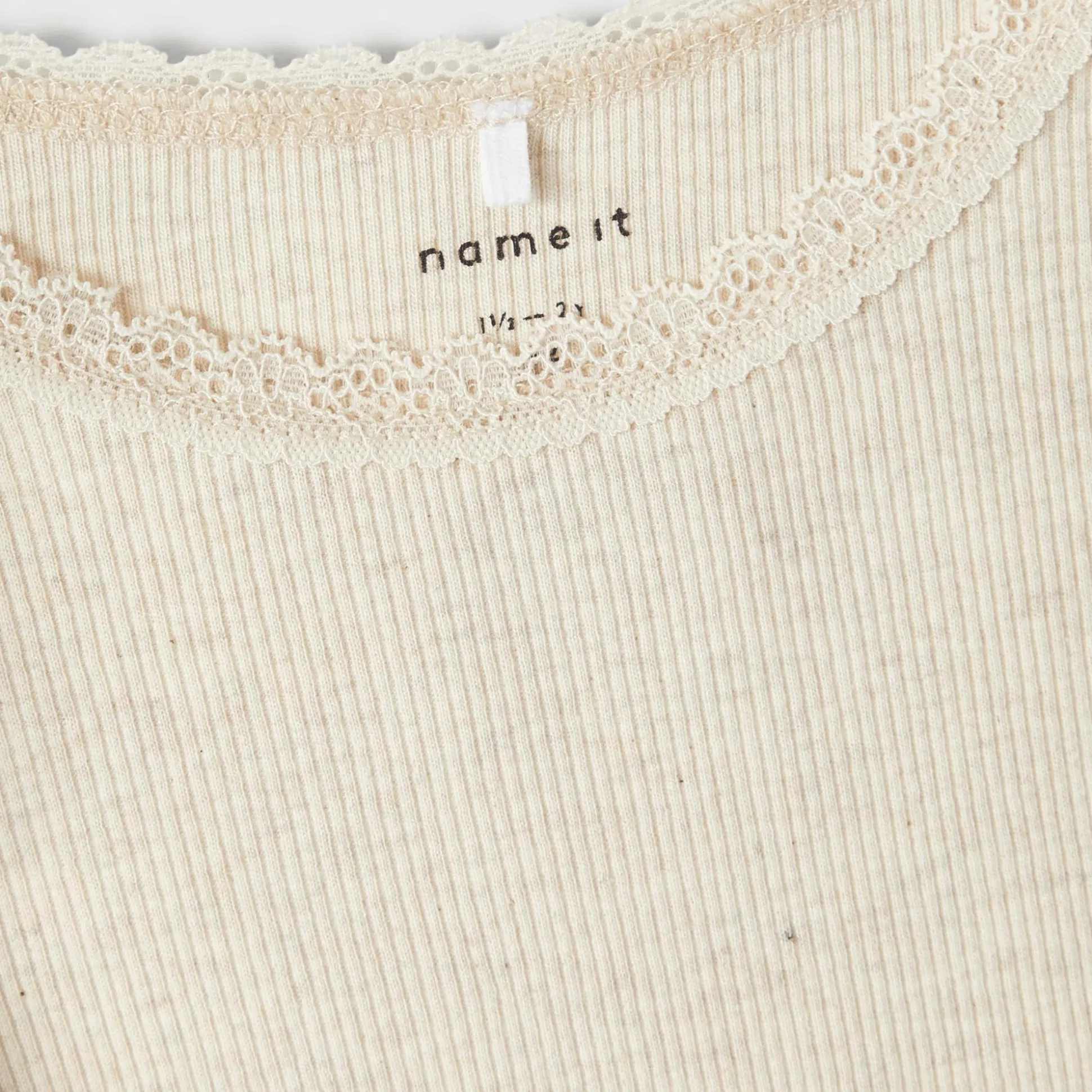 NMFKAB LS RIB TOP natur mel. NOS Peyote Melange DL FS25