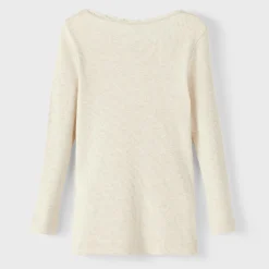 NMFKAB LS RIB TOP natur mel. NOS Peyote Melange DL FS25