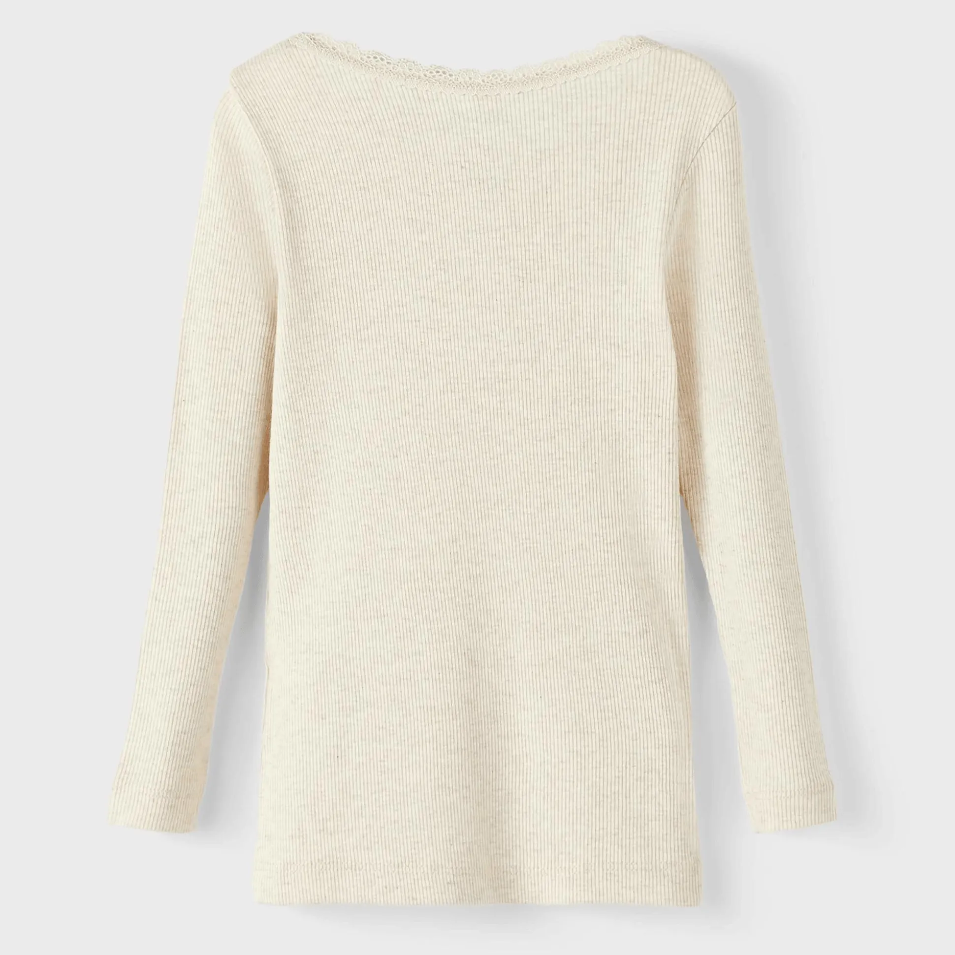 NMFKAB LS RIB TOP natur mel. NOS Peyote Melange DL FS25