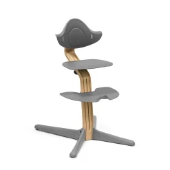 Nomi® Hochstuhl Oak Grey