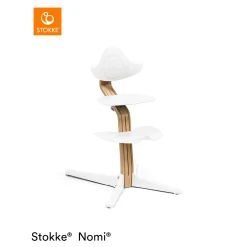 Nomi® Hochstuhl Oak White