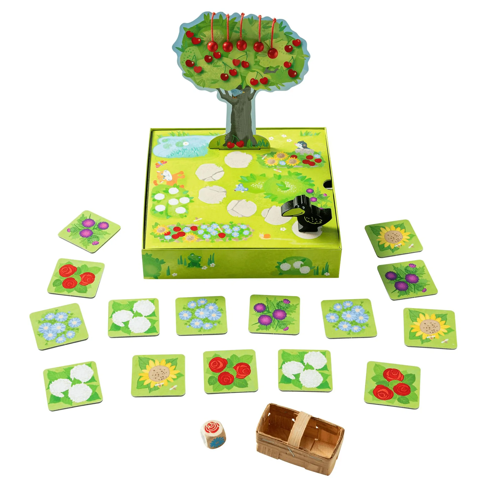 Obstgärtchen - Die Kirschenernte