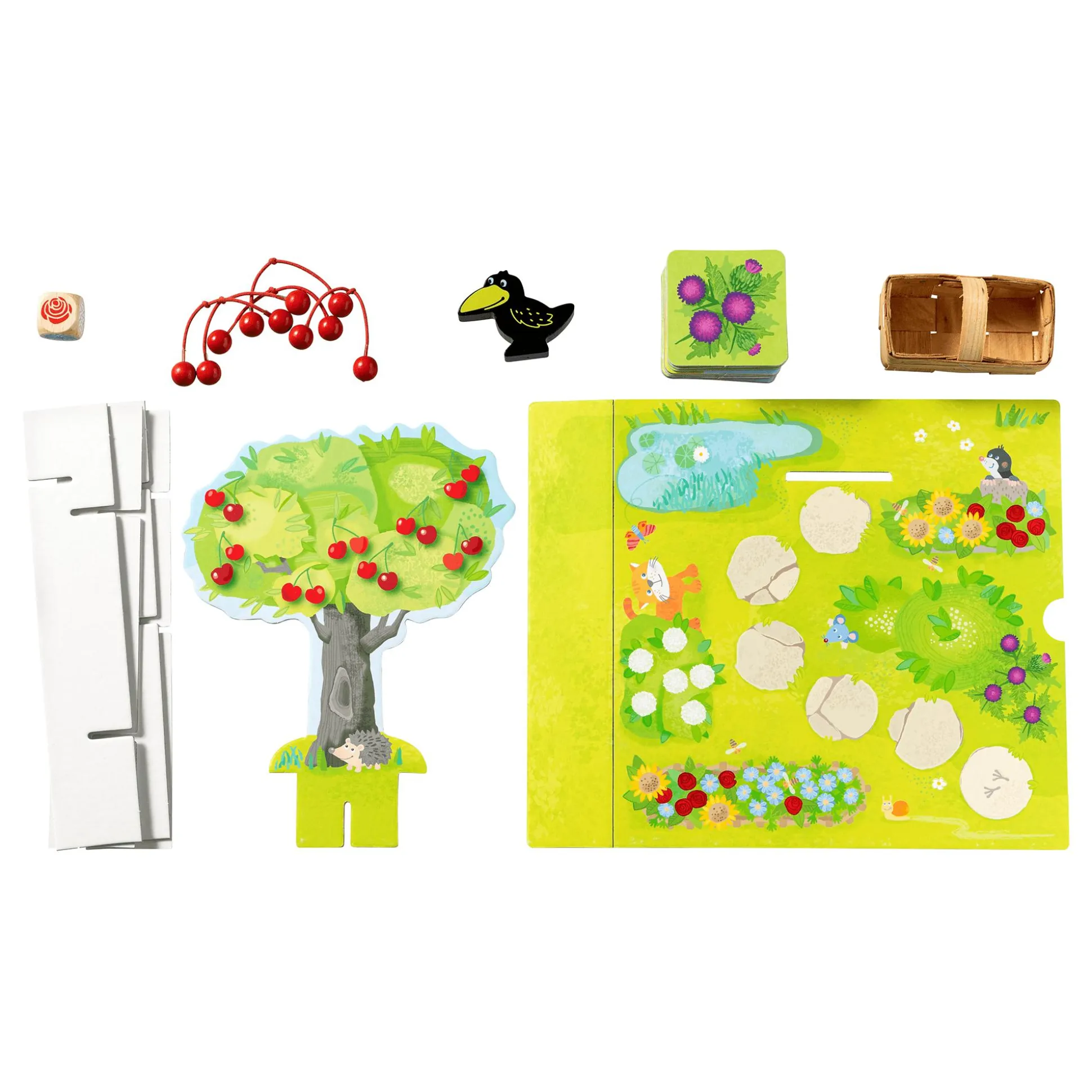 Obstgärtchen - Die Kirschenernte